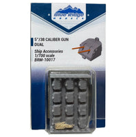 1/700 Blue Ridge Models - 5/38 Caliber Gun - Dual (x12) - Resin 10017