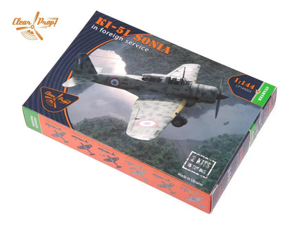 1/144 Clear Prop Ki-51 Sonia (2 in box) in foreign service 144003