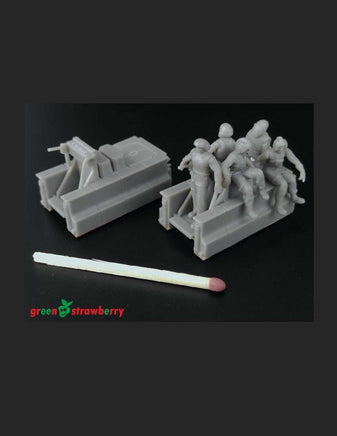 Green Strawberry Combo Pack Hangar Transporter with Crew FP07
