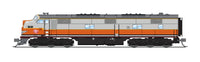 N Broadway Ltd EMD E7A MILW 19B Gray & Orange Passenger Scheme, Paragon4 Sound/DC/DCC 8768