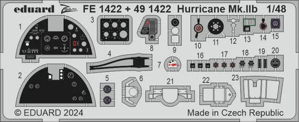 1/48 Eduard Hurricane Mk.IIb for ARMA HOBBY 491422