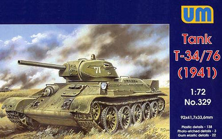 1/72 Uni Model Tank T-34/76 (1941) 329