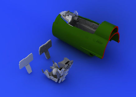 1/48 Eduard MiG-21PFM interior grey Brassin 648185