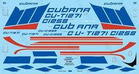 1/144 Fundekals CUBANA IL-76 CANDIDS 44009