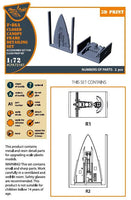 1/72 Clear Prop F-86A Canopy Frame Detailing Set (CP) 72167