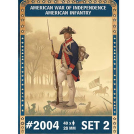 1/72 Hat Industries American War of Independence American Infantry Set 2 2004