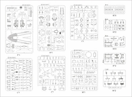 1/350 Veryfire IJN Yamato Warship Battleship (Standard Kit) 350902