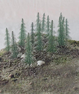 Rock Island Snow Covered Fir Trees 16pcs 24202