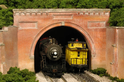 HO Monroe Tunnel Portal Baltimore & Ohio-Style Brick Double-Track #151