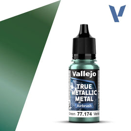 Vallejo True Metallic (Airbrush) Dusken Green 18ml 77.174