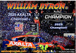 1/24 Salvino William Byron 2025 Daytona 500 - 47310 - MPM Hobbies