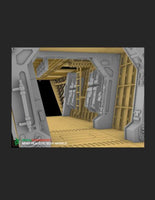 1/72 Green Strawberry Star Wars Razor Crest - Cargo Bay Photo Etch (AMT) B18422