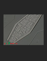 1/670 Green Strawberry Intrepid Class - Sensors Array Upgrade Set 15221