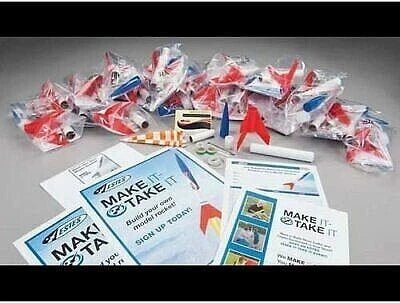 Estes Build & Blast Rocket Bulk 25pack 1714