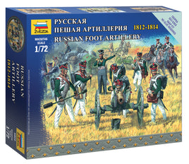 1/72 Zvezda Russian Foot Artillery 6809