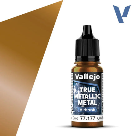 Vallejo True Metallic (Airbrush) Arcane Gold 18ml 77.177