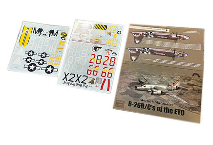 1/48 Zotz Decals B-26B/C's of the ETO 48051