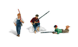 G Woodland Scenic Accents Fishing Buddies A2569