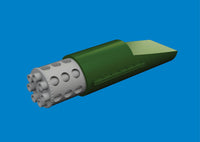 1/72 Eduard A-10C rotary gun flash suppressor PRINT 672421