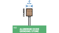 Dremel 3/8" Cylinder Aluminum Oxide Grinding Stone 932