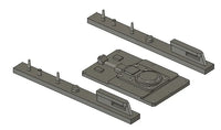 3D model of a mechanical component on a white background