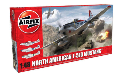 1/48 Airfix F51D Mustang Fighter A05136