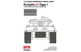 1/35 Ryefield Models Tiger I Early Prodution Workable Track Links 5002U