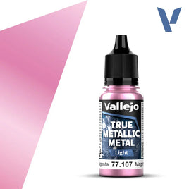 Vallejo True Metallic (Light) Crimson Magenta 18ml 77.107