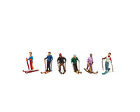 N Woodland Scenic Accents Snow Skiers A2222