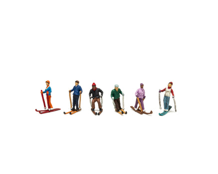 N Woodland Scenic Accents Snow Skiers A2222