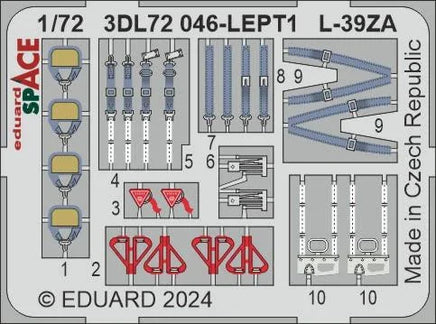 1/72 Eduard L-39ZA Space for EDUARD 3DL72046