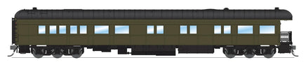 HO Broadway Ltd Unlettered Business Car Pullman Green w/Balloon Roof 8961 - MPM Hobbies