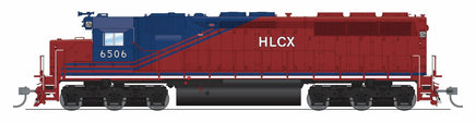 HO Broadway Ltd EMD SD45 HLCX 6513 Red & Blue Paragon4 Sound/DC/DCC 9807
