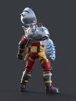 1/12 Border Model Tesla Trooper from Red Alert Game Plastic Model Kit BA001