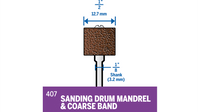 Dremel 1/2" Sanding Band 407