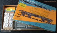 1/35 Sabre Model German Railway SCHWERER PLATTFORMWAGEN 35A02-MW