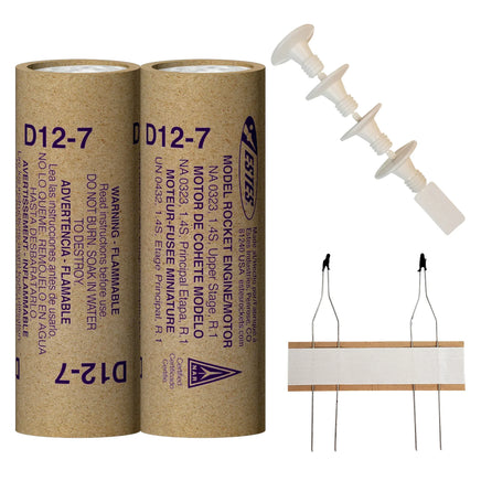 Estes Rockets D12-7 Engines 010040