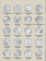 Whitman H.E. Harris Coin Folder - National Park Quarters Collection #1: 2010-2015 2880