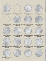 Whitman H.E. Harris Coin Folder - National Park Quarters Collection #2: 2016-2021 2881