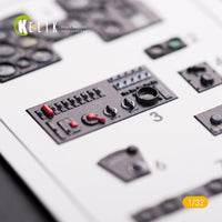 1/32 Kelik P40-N interior 3D decals for Trumpeter kit K32002