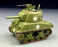 1:Egg Tiger Model U.S. Army WW2 M4A3 75mm Medium Tank Cute Tank Kit Series / Q Version 511
