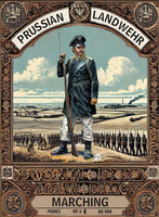 1/72 Hat Industries Napoleonic Prussian Landwehr (Marching) 2001