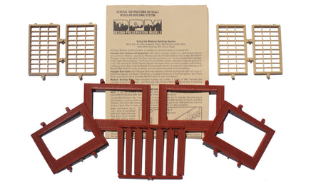 HO DPM One-Story Steel Sash Window 30175