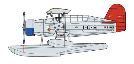 1/72 Hasegawa SOC-3 Seagull Seaplane `Battleship USS Pennsylvania´ 02394