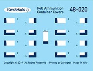 1/48 Fundekals F4U/FG-1D AMMO CANS 48020