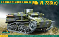 1/72 ACE Model Beobachtungspanzer Mk.VI 736(e) 72519