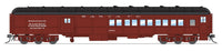 HO Broadway Ltd ATSF Coach-Baggage Combine #2415 Mineral Red with White 9111 - MPM Hobbies