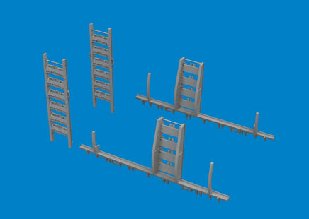 1/48 Eduard B-26B bomb racks 3D 6481012