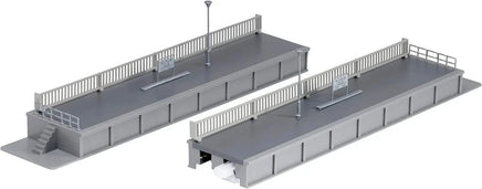 N Kato Unitrack One Sided Platform End Set 23180