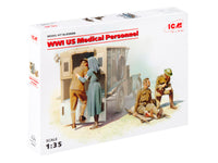 1/35 ICM WWI US Medical Personnel 4 Figures 35694